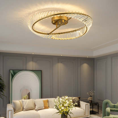 Luxury LED Crystal Ceiling Lamp