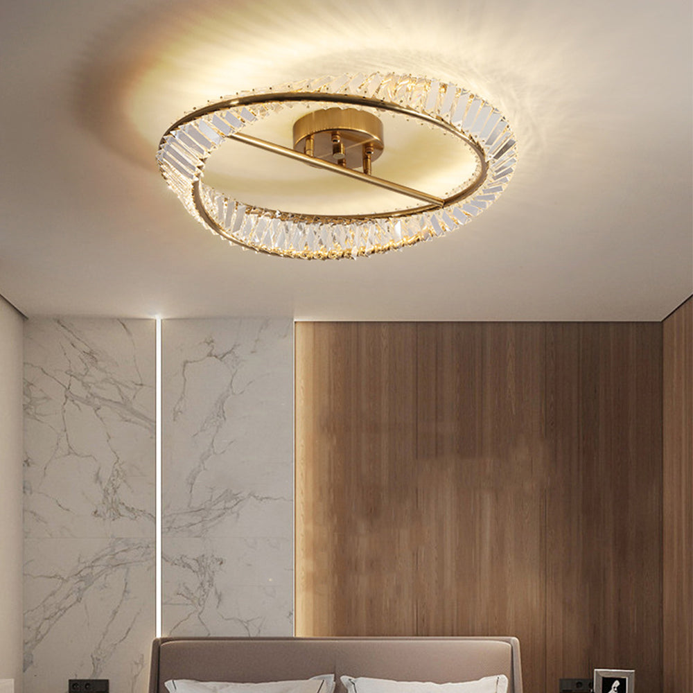 Luxury LED Crystal Ceiling Lamp