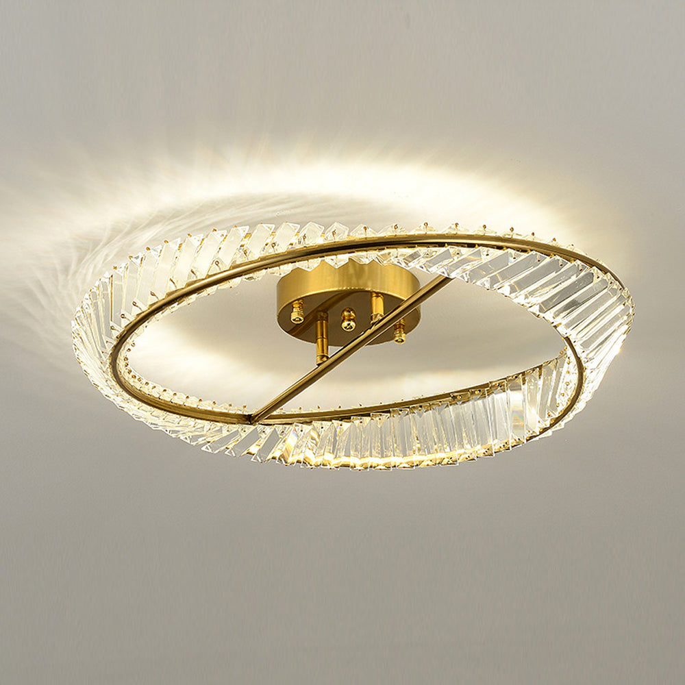 Luxury LED Crystal Ceiling Lamp