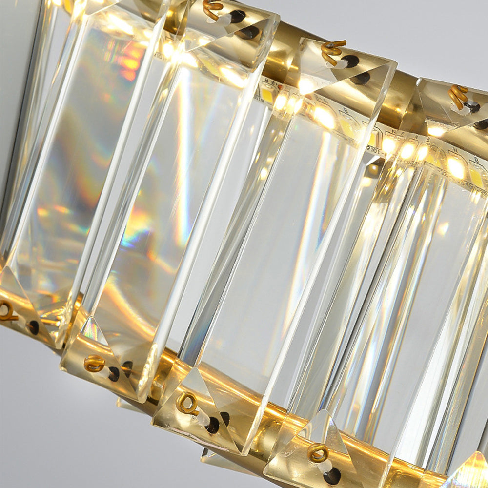 Luxury LED Crystal Ceiling Lamp