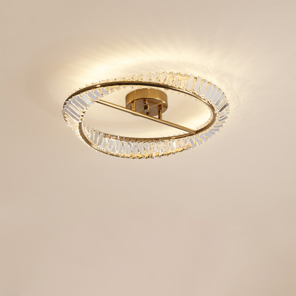 Luxury LED Crystal Ceiling Lamp