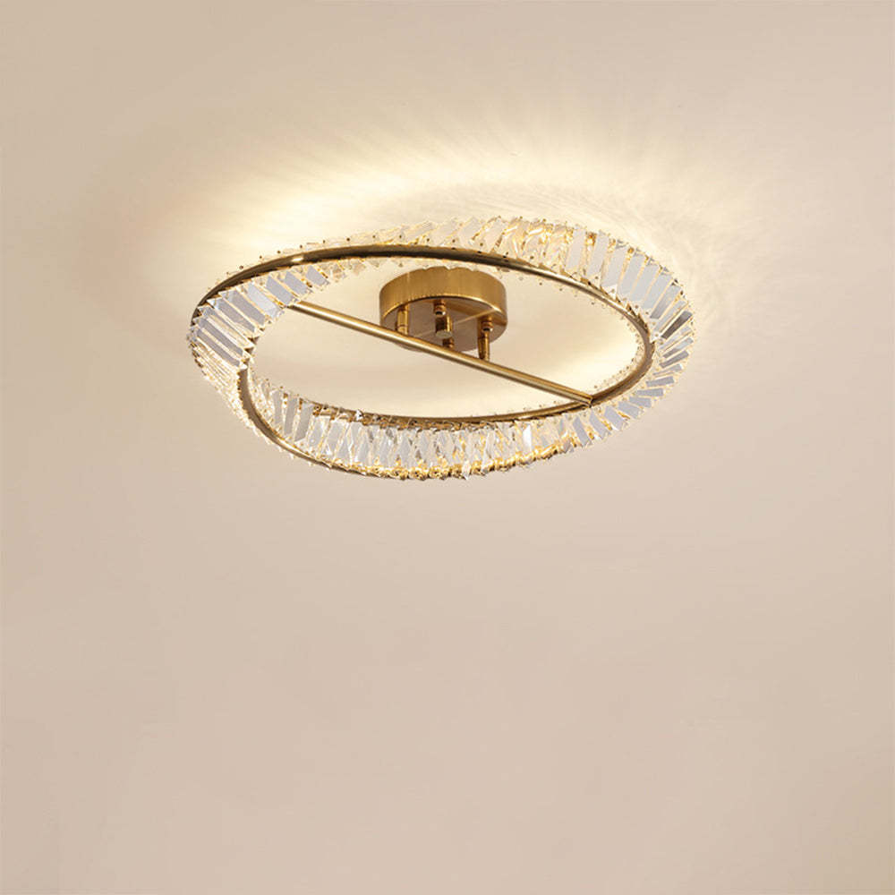 Luxury LED Crystal Ceiling Lamp