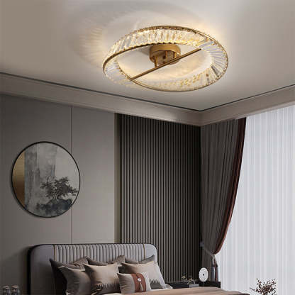 Luxury LED Crystal Ceiling Lamp