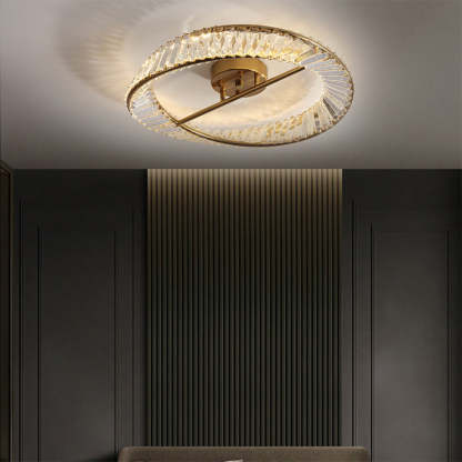 Luxury LED Crystal Ceiling Lamp