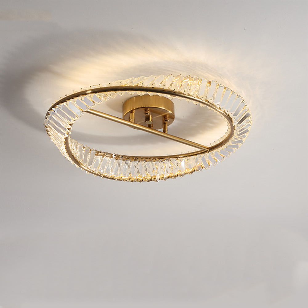 Luxury LED Crystal Ceiling Lamp