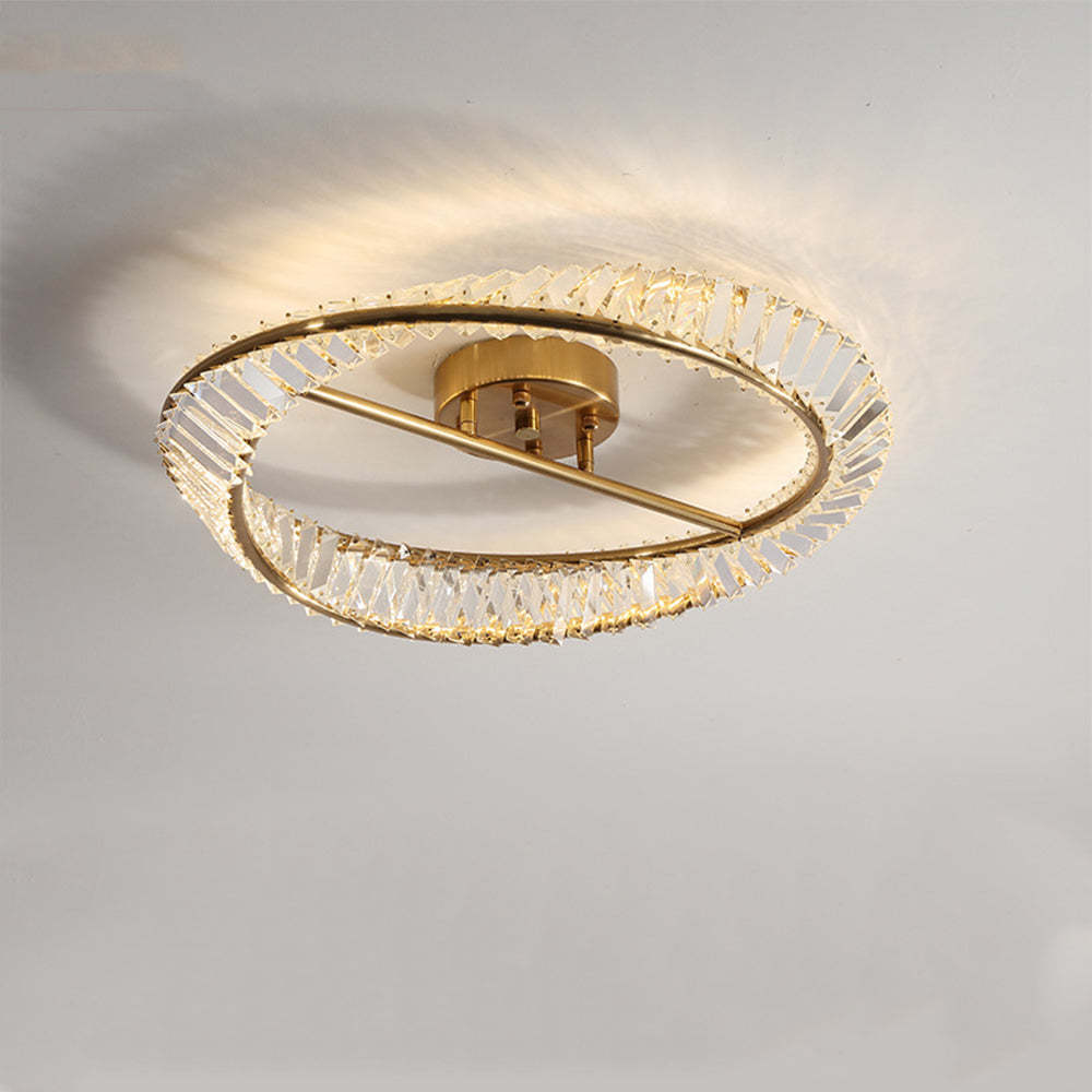 Luxury LED Crystal Ceiling Lamp