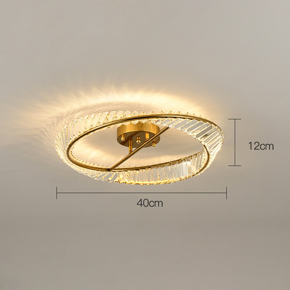 Luxury LED Crystal Ceiling Lamp