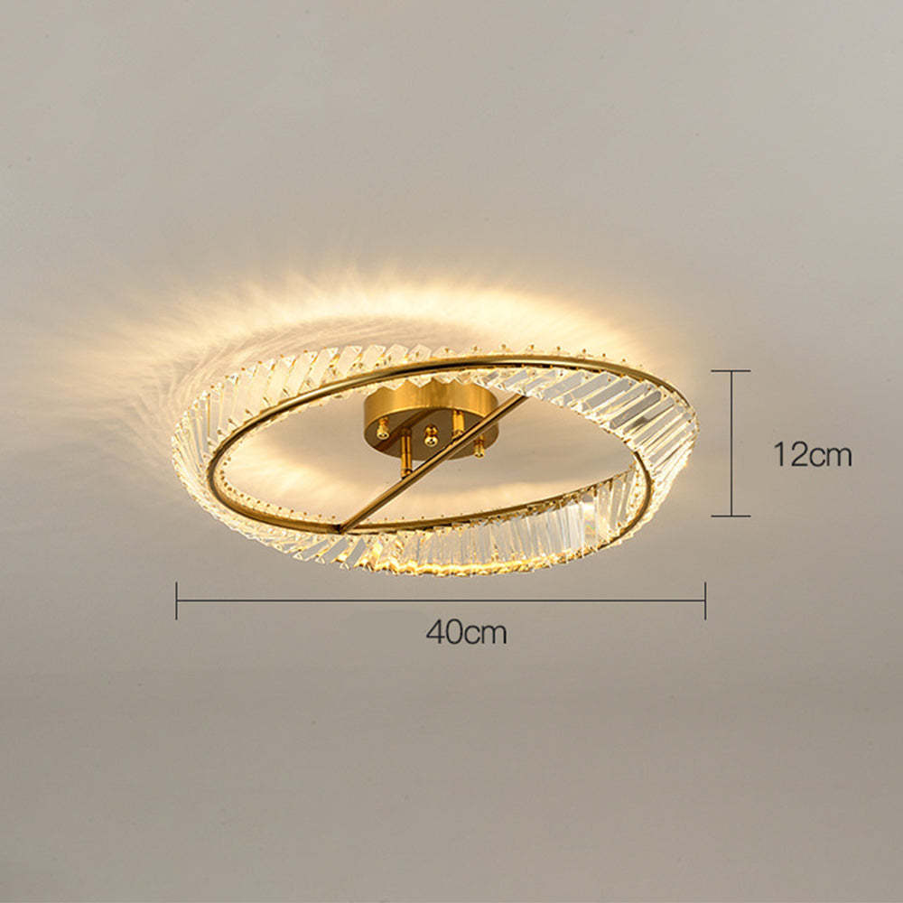 Luxury LED Crystal Ceiling Lamp