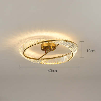Luxury LED Crystal Ceiling Lamp