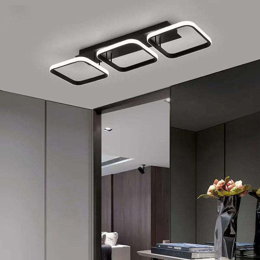 Modern Metal Round Bedroom Ceiling Light