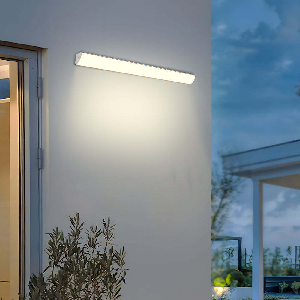 IP65 Modern Outdoor Long Wall Sconce Exterior Waterproof Modern Porch Garage Balcony