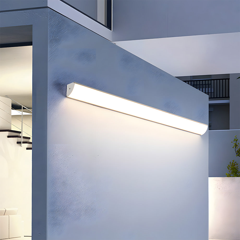 IP65 Modern Outdoor Long Wall Sconce Exterior Waterproof Modern Porch Garage Balcony