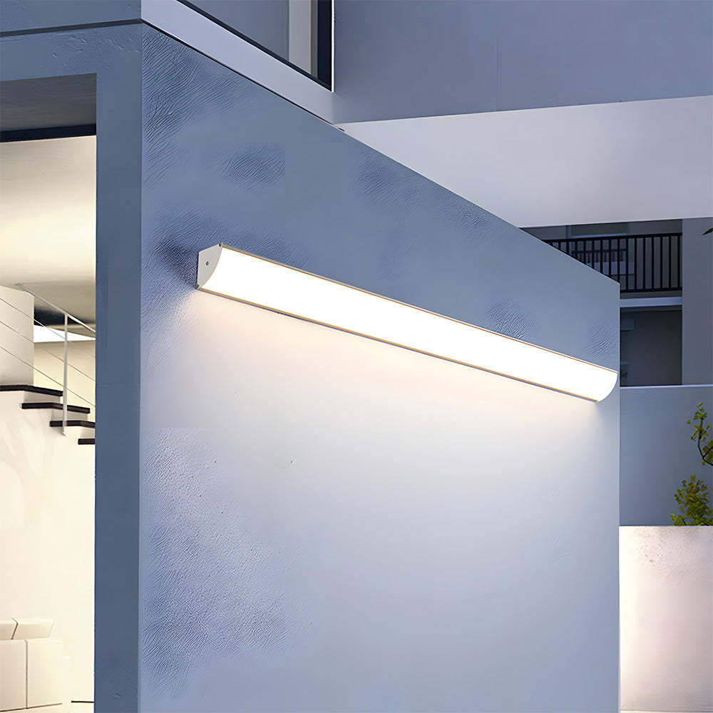 IP65 Modern Outdoor Long Wall Sconce Exterior Waterproof Modern Porch Garage Balcony