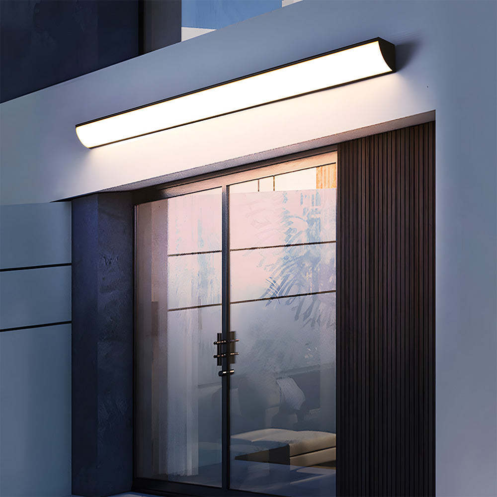 IP65 Modern Outdoor Long Wall Sconce Exterior Waterproof Modern Porch Garage Balcony