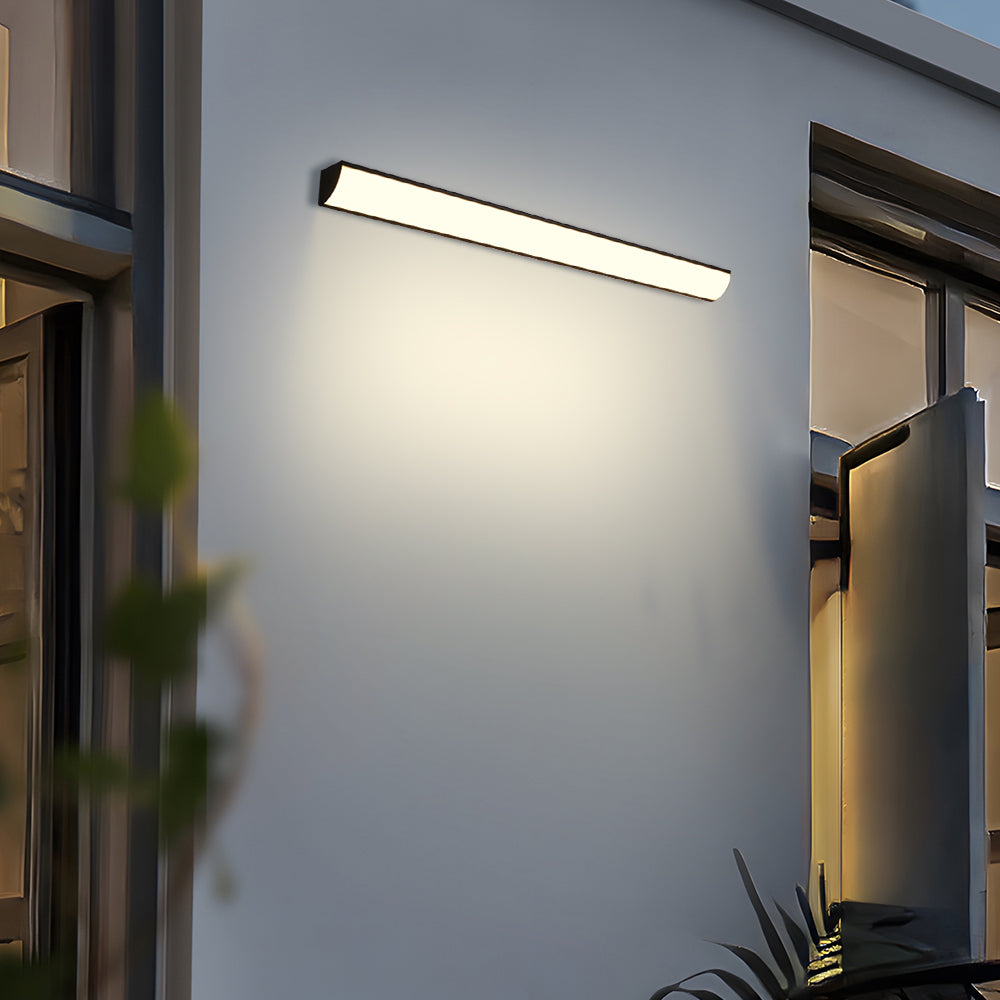 IP65 Modern Outdoor Long Wall Sconce Exterior Waterproof Modern Porch Garage Balcony