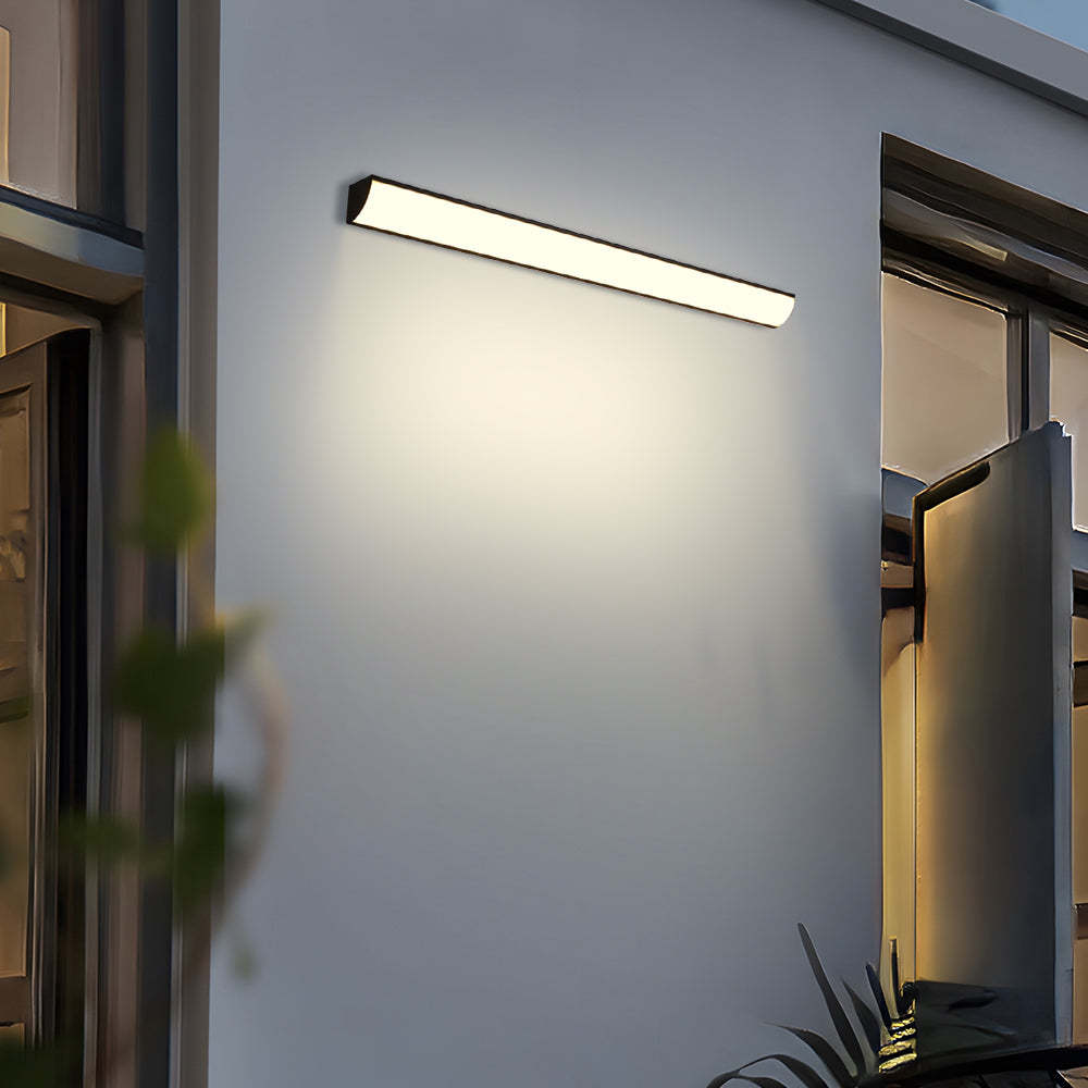 IP65 Modern Outdoor Long Wall Sconce Exterior Waterproof Modern Porch Garage Balcony