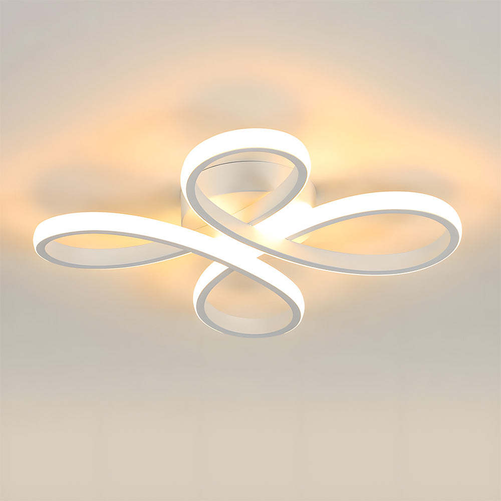 Contemporary Iron LED Bedroom Ceiling Light