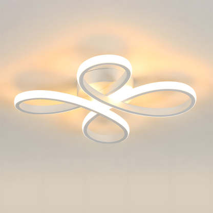 Contemporary Iron LED Bedroom Ceiling Light