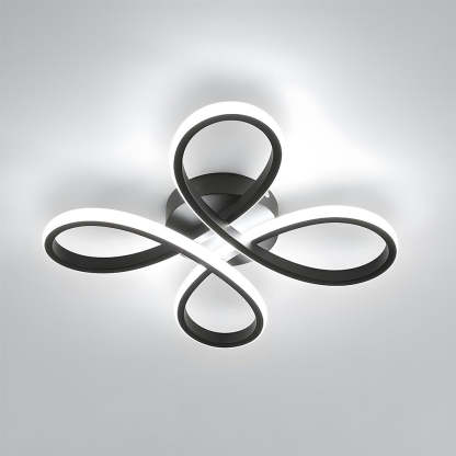 Contemporary Iron LED Bedroom Ceiling Light