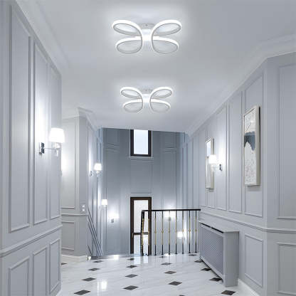 Contemporary Iron LED Bedroom Ceiling Light