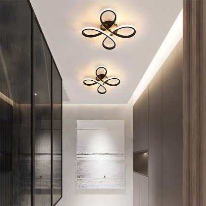 Contemporary Iron LED Bedroom Ceiling Light