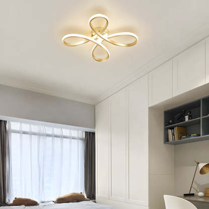 Contemporary Iron LED Bedroom Ceiling Light