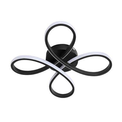 Contemporary Iron LED Bedroom Ceiling Light