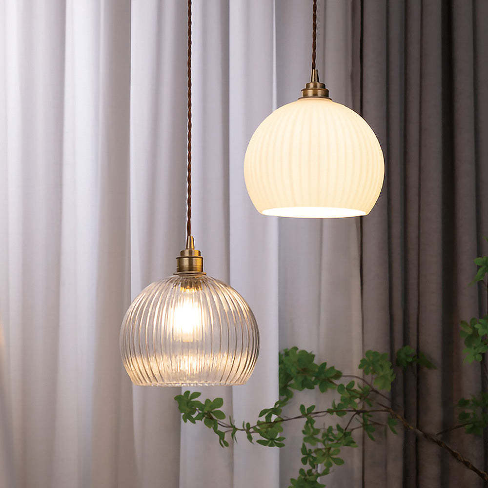 Modern Glass Hanging Lamp For Kitchen