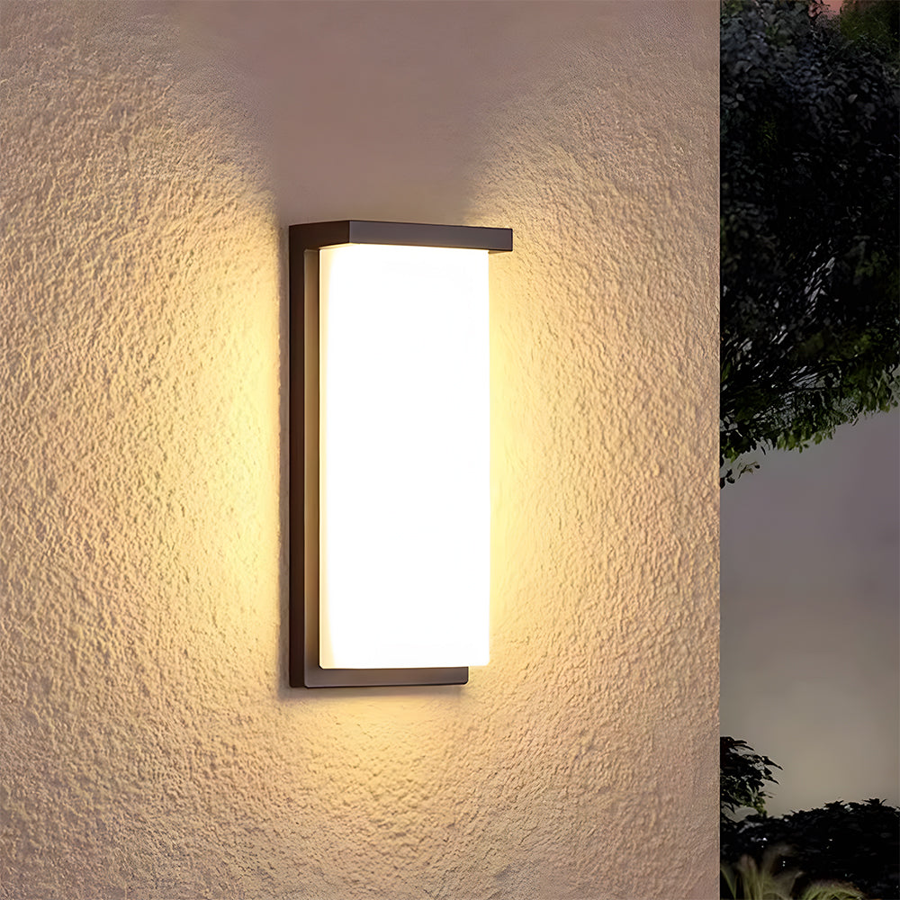 Modern Minimalist IP65 Waterproof Outdoor Wall Lights for Garden Patio