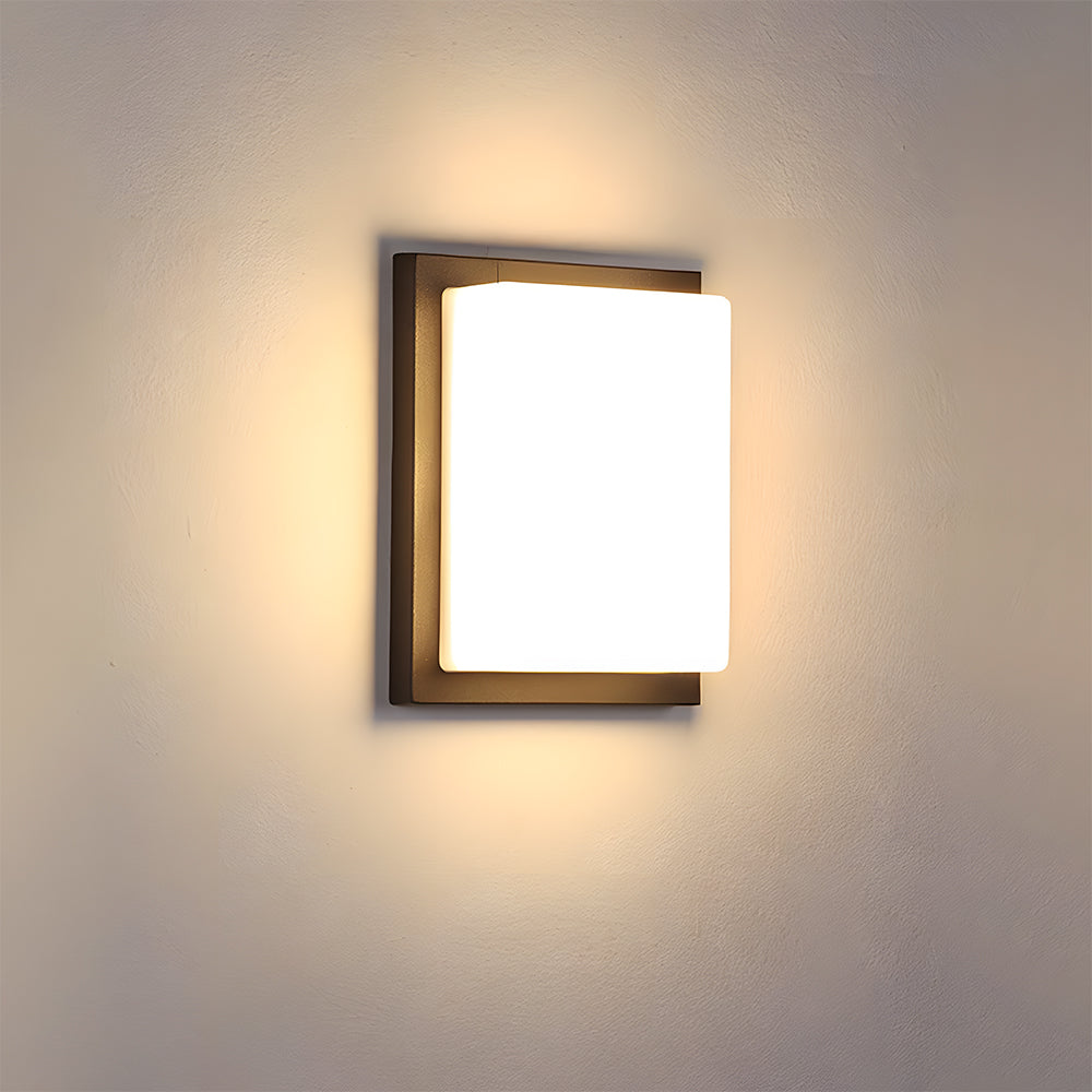 Modern Minimalist IP65 Waterproof Outdoor Wall Lights for Garden Patio