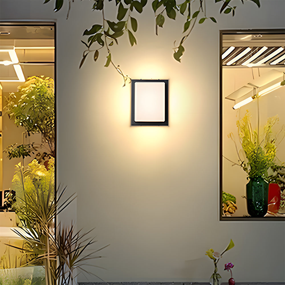 Modern Minimalist IP65 Waterproof Outdoor Wall Lights for Garden Patio