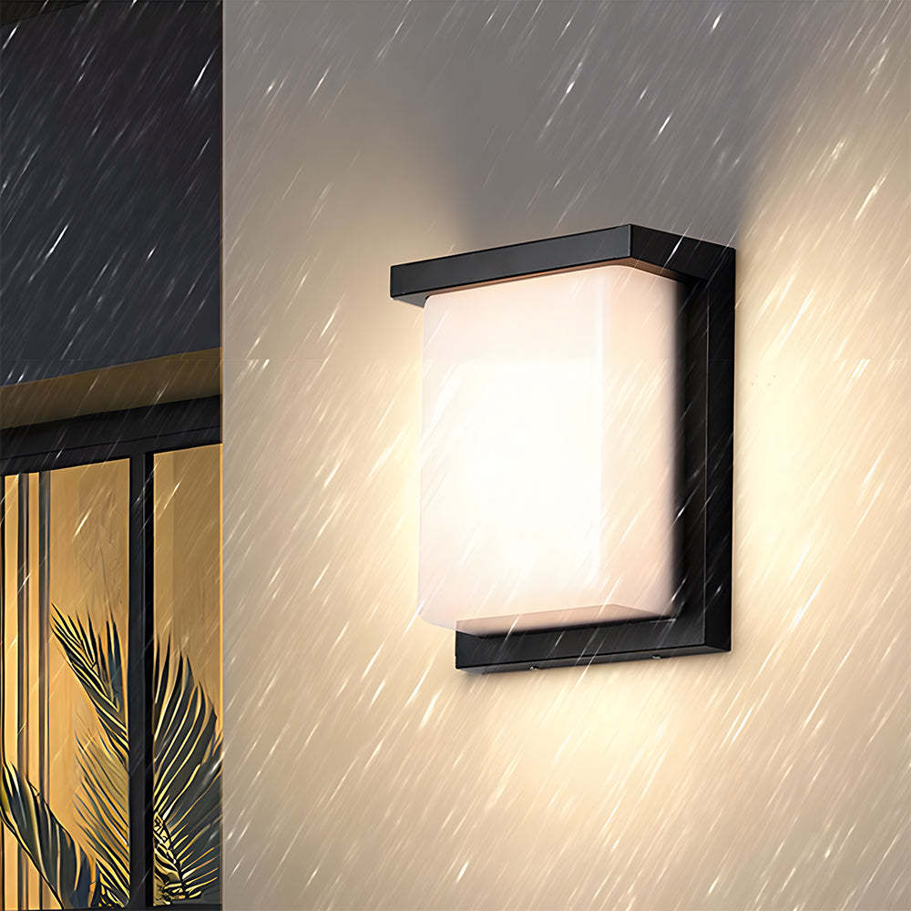 Modern Minimalist IP65 Waterproof Outdoor Wall Lights for Garden Patio