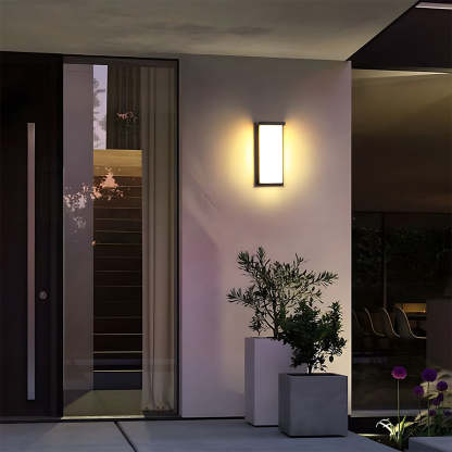 Modern Minimalist IP65 Waterproof Outdoor Wall Lights for Garden Patio