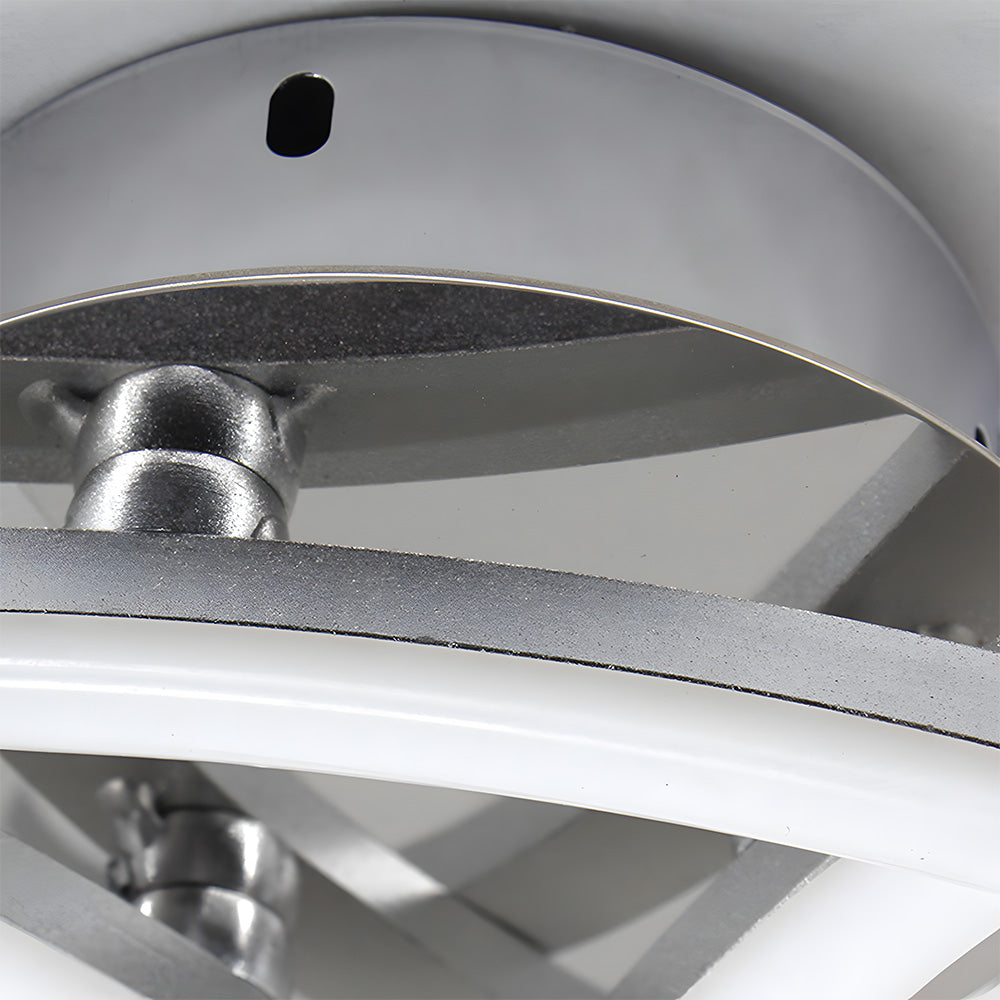 Nordic Creativity Trident Arc Bedroom LED Ceiling Light