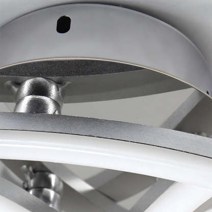 Nordic Creativity Trident Arc Bedroom LED Ceiling Light