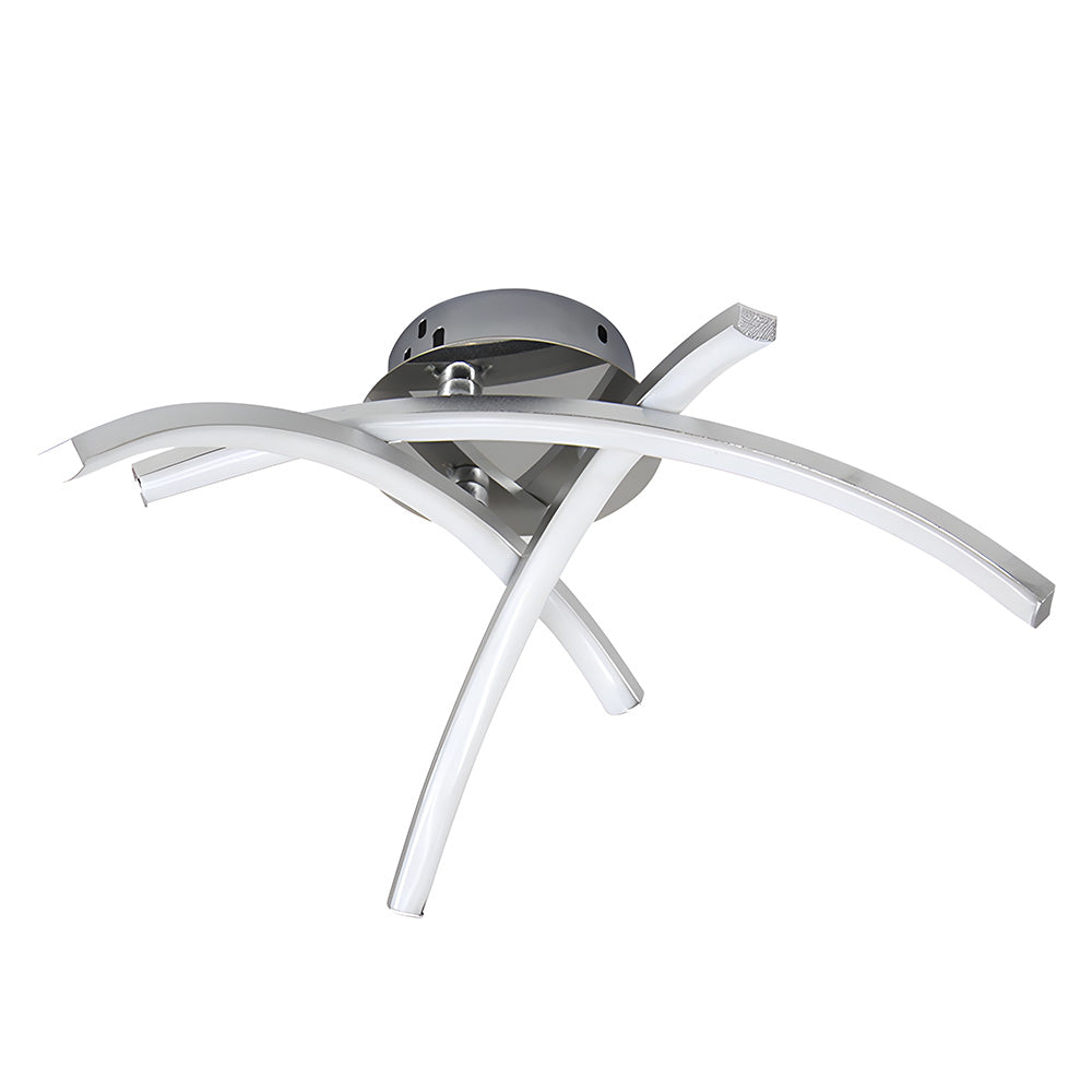 Nordic Creativity Trident Arc Bedroom LED Ceiling Light