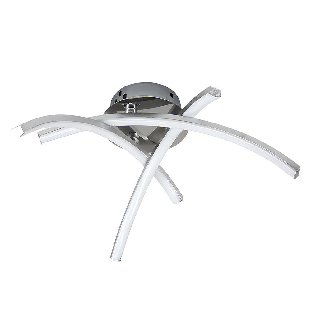 Nordic Creativity Trident Arc Bedroom LED Ceiling Light