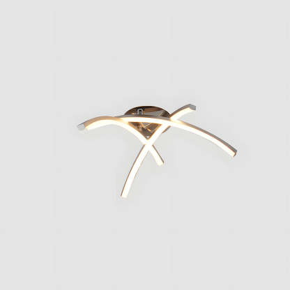 Nordic Creativity Trident Arc Bedroom LED Ceiling Light