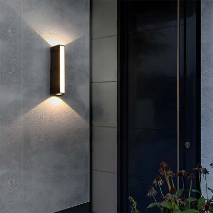 Modern IP65 Long Strip LED Wall Light