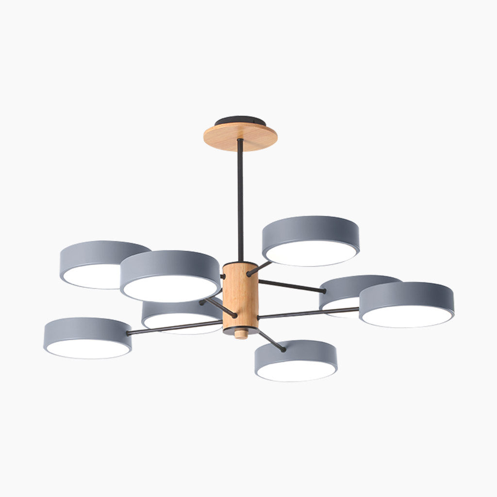 Multi-Arm Modern LED Pendant Light