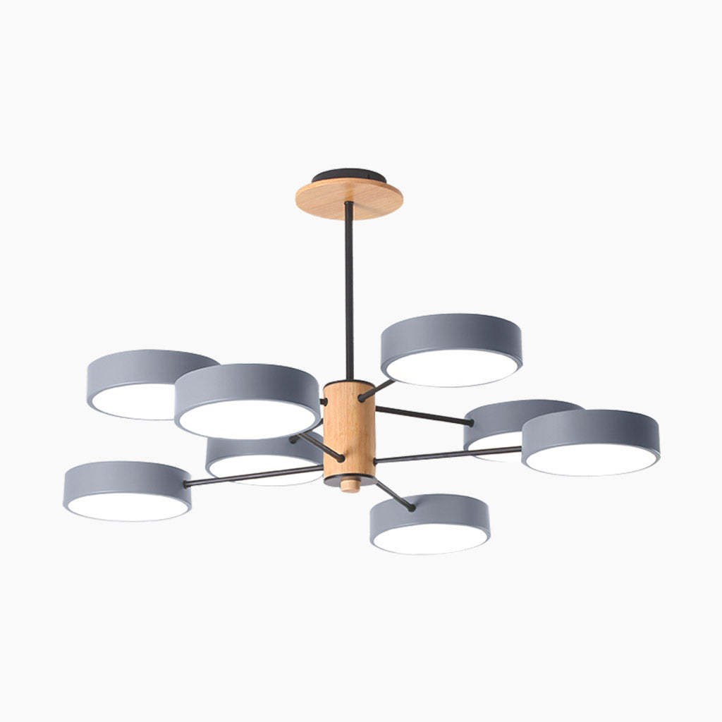 Multi-Arm Modern LED Pendant Light