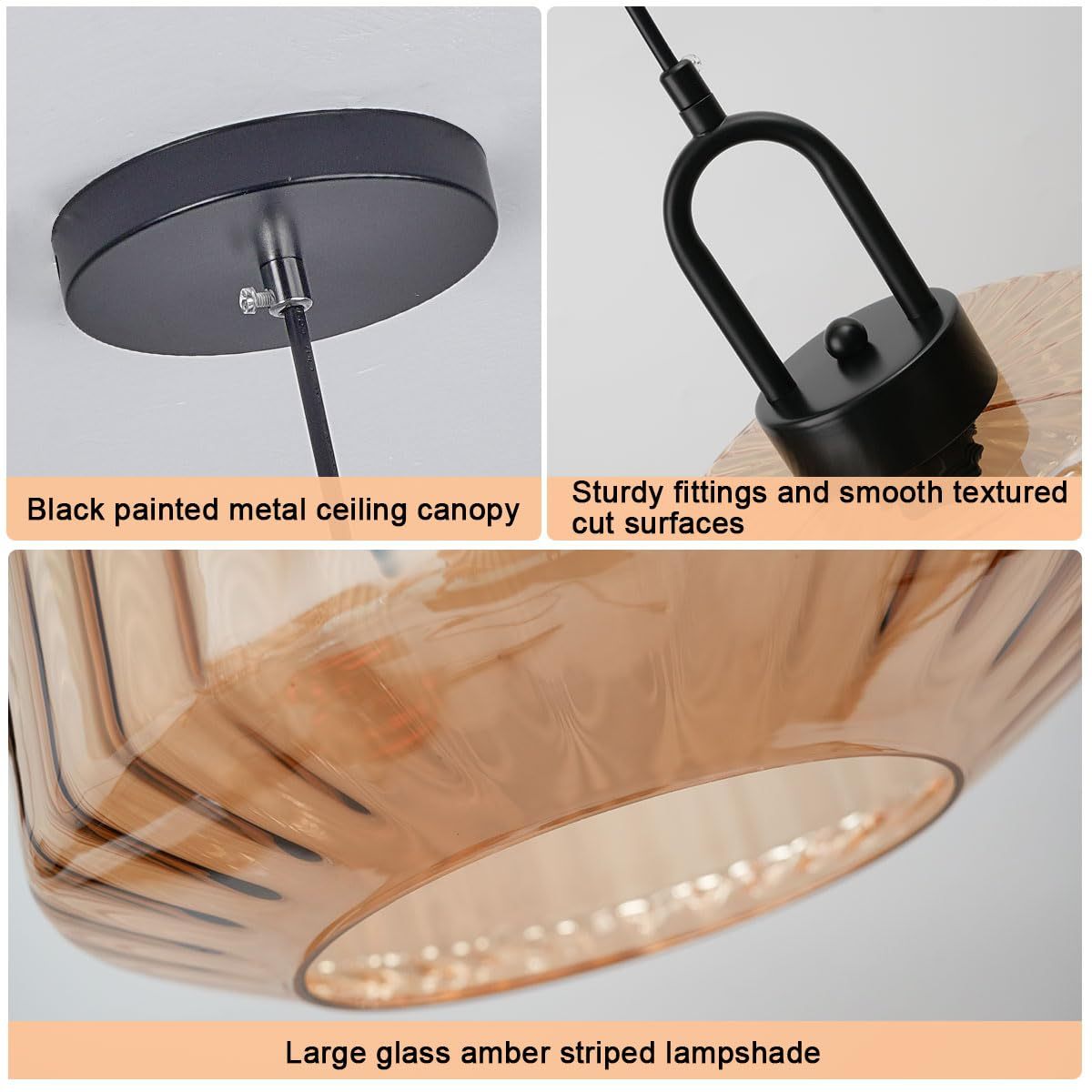 Modern Glass Kitchen Pendant Lighting