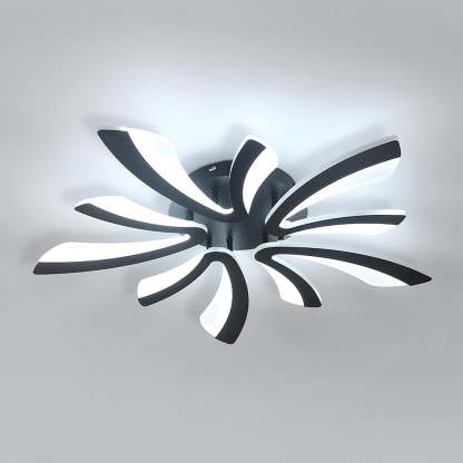 Nordic Acrylic Petal LED Ceiling Light for Living Room