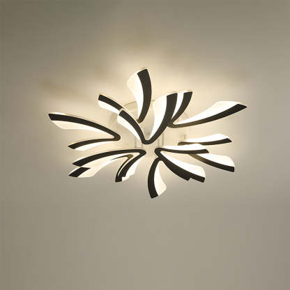 Nordic Acrylic Petal LED Ceiling Light for Living Room
