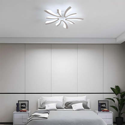 Nordic Acrylic Petal LED Ceiling Light for Living Room