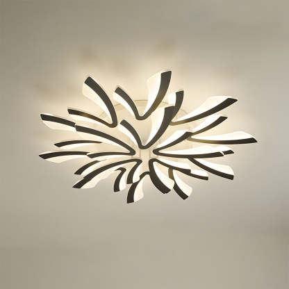 Nordic Acrylic Petal LED Ceiling Light for Living Room