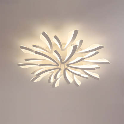 Nordic Acrylic Petal LED Ceiling Light for Living Room