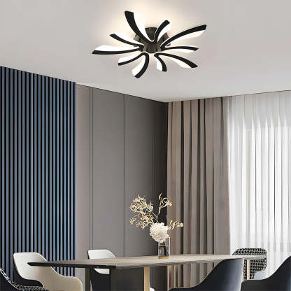 Nordic Acrylic Petal LED Ceiling Light for Living Room