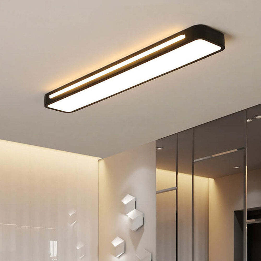 Nordic Minimalist Long LED Ceiling Light