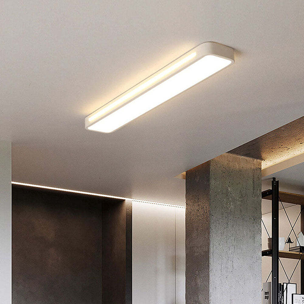 Nordic Minimalist Long LED Ceiling Light
